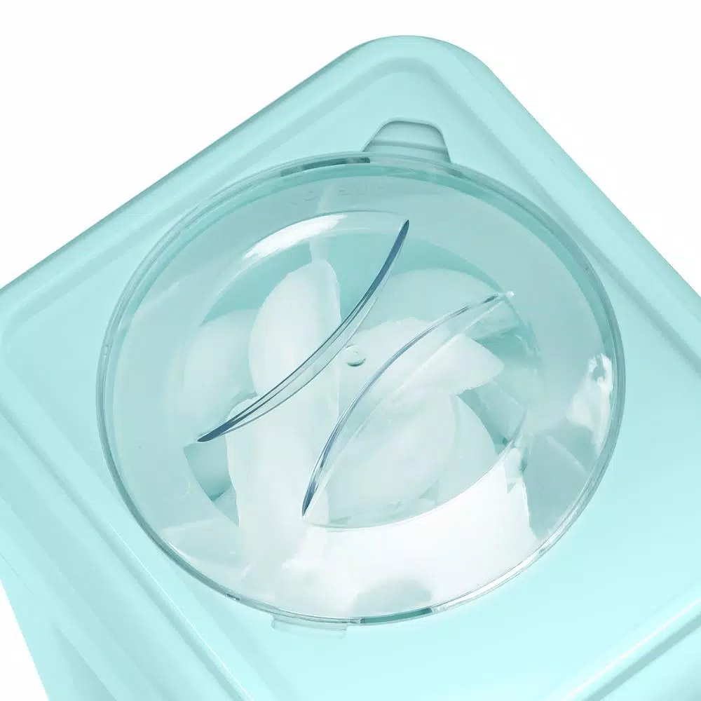 Dessert Makers Nostalgia 30 W Aqua Blue Snow Cone Maker With Retro Design - Image 5