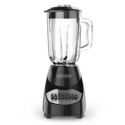Blenders BLACK+DECKER 40 Oz. 10-Speed Black Countertop Blender
