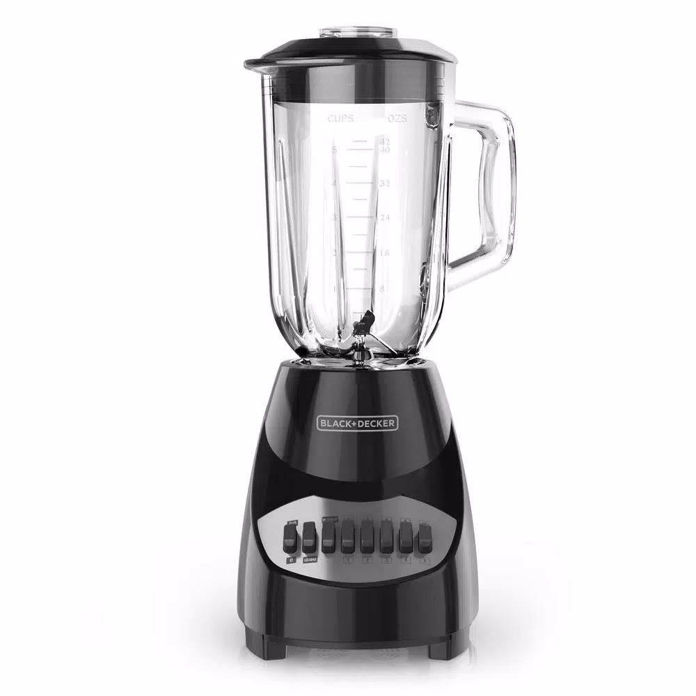 Blenders BLACK+DECKER 40 Oz. 10-Speed Black Countertop Blender