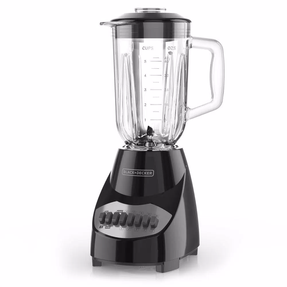 Blenders BLACK+DECKER 40 Oz. 10-Speed Black Countertop Blender - Image 2
