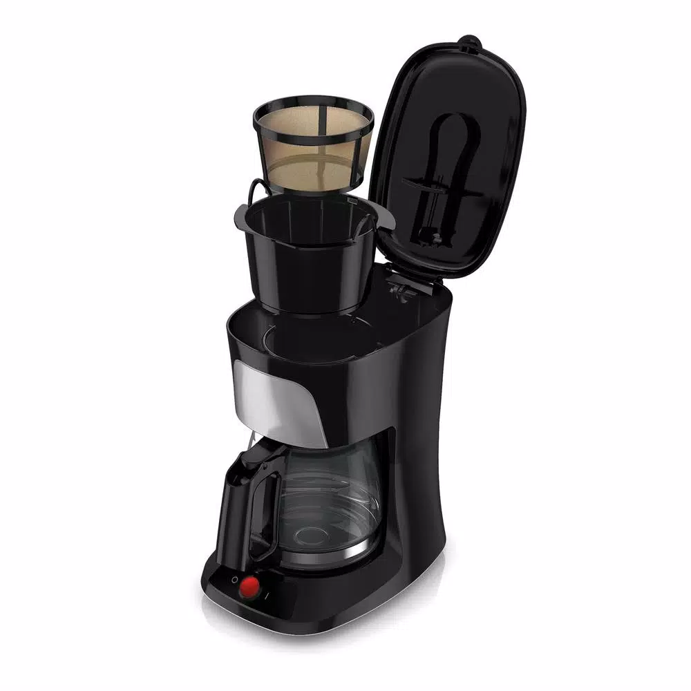 Coffee Makers BLACK+DECKER 5-Cup Black Coffeemaker - Image 2