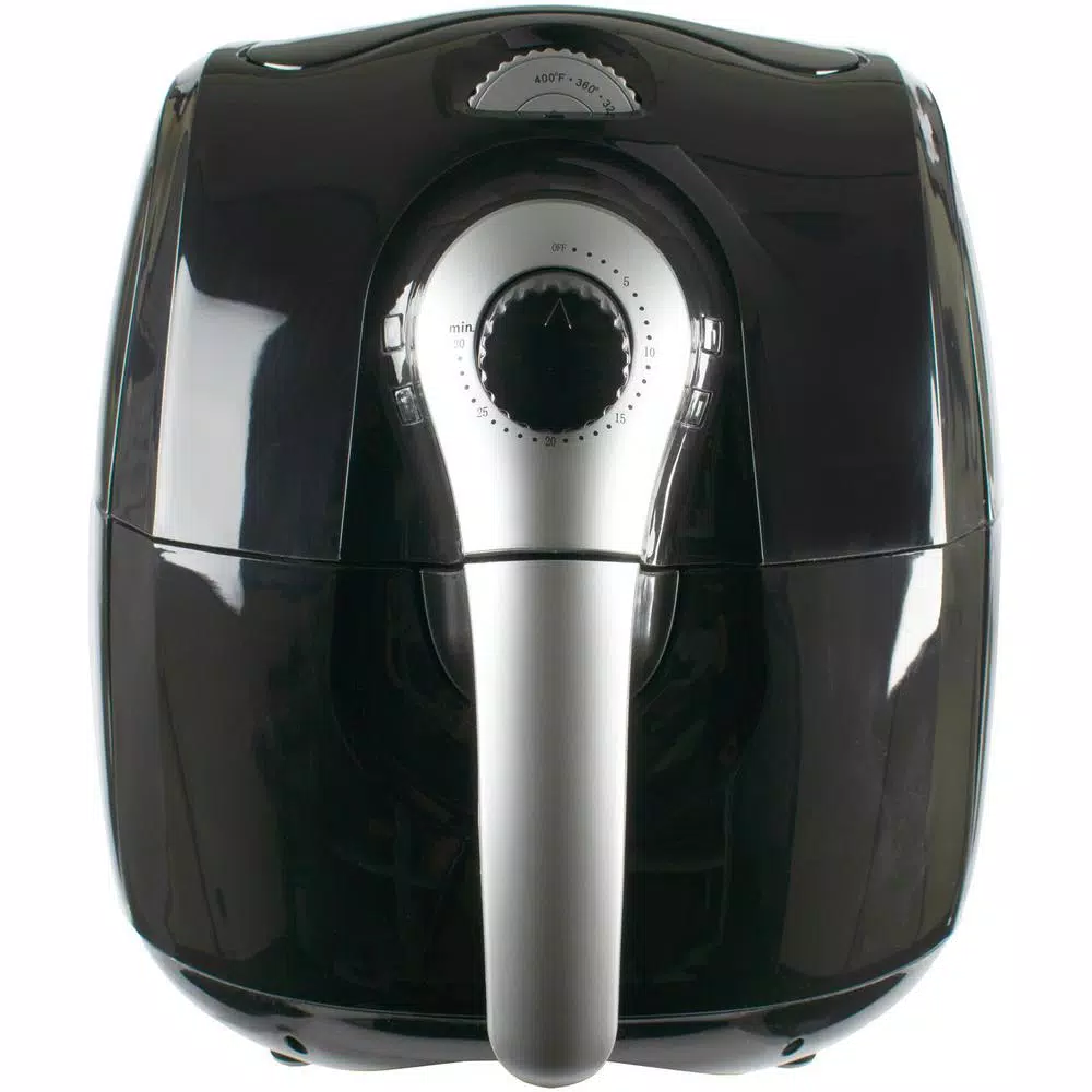 Air Fryers Brentwood 3.7 Qt. Black Air Fryer With Timer And Temperature Control - Image 4