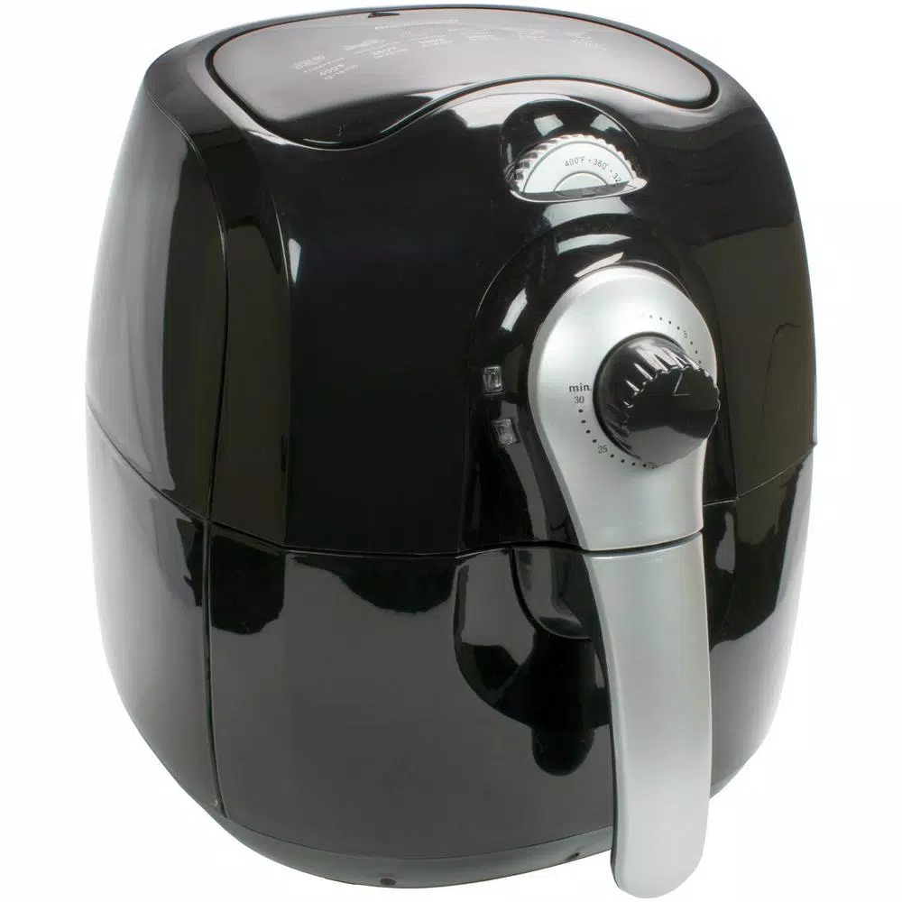Air Fryers Brentwood 3.7 Qt. Black Air Fryer With Timer And Temperature Control - Image 5