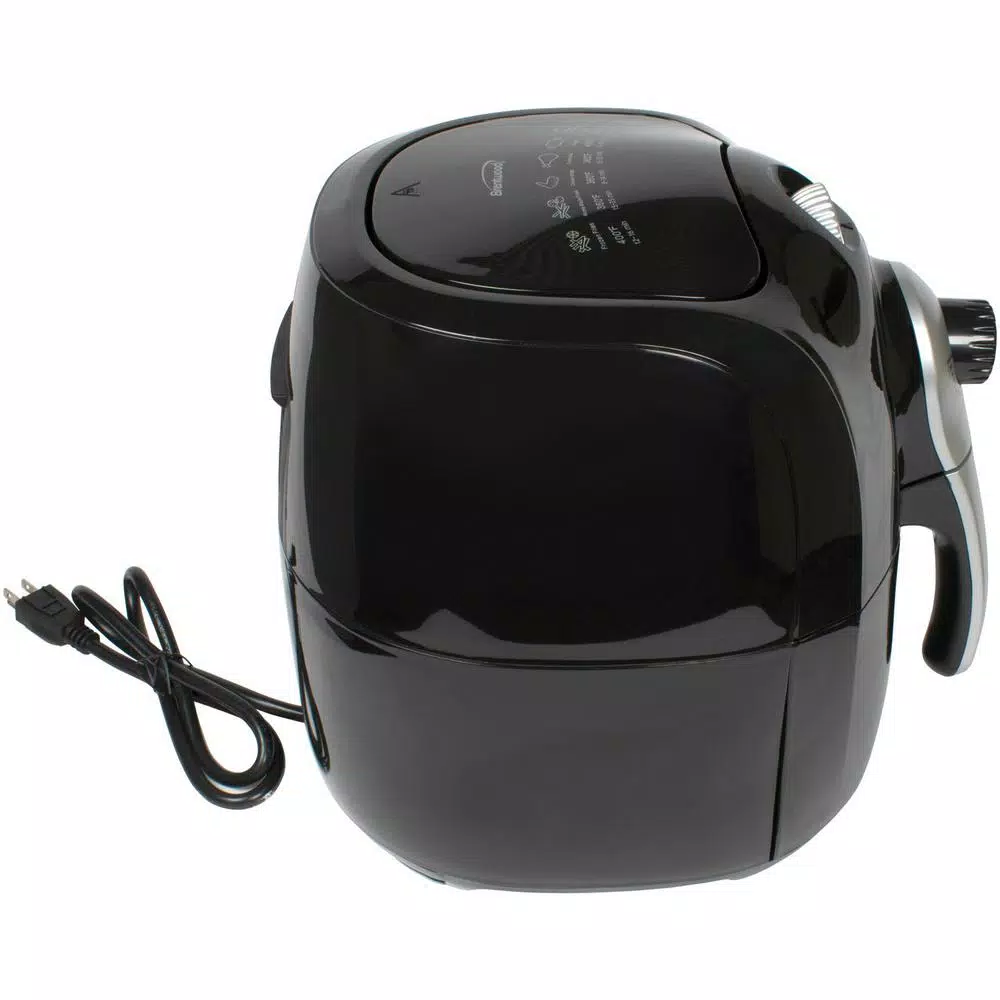 Air Fryers Brentwood 3.7 Qt. Black Air Fryer With Timer And Temperature Control - Image 6