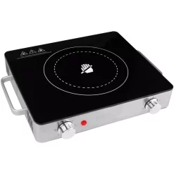 Food Warmers Brentwood Appliances Single Burner 28 In. Black Infrared Electric Burner