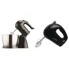 Mixers Brentwood Appliances 3 Qt. 5-Speed Black Electric Stand Mixer With Bowl And 5-Speed Black Electric Hand Mixer