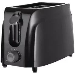 Toasters Brentwood 2-Slice Black Toaster With Cool-Touch Exterior
