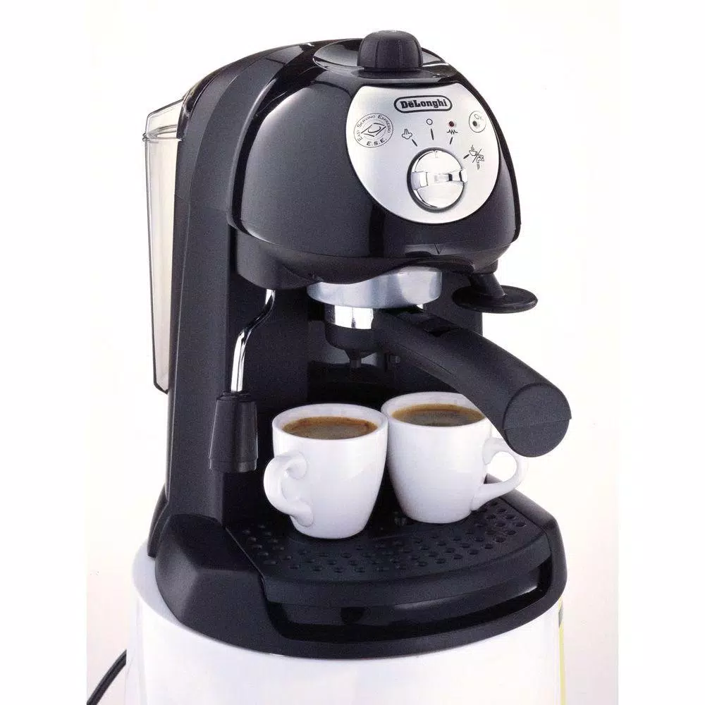 Coffee Makers DeLonghi BAR32 15-Bar Black Espresso Machine And Cappuccino Maker