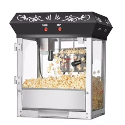 Popcorn Machines Great Northern 6 Oz. Black Foundation Model Popcorn Popper Machine