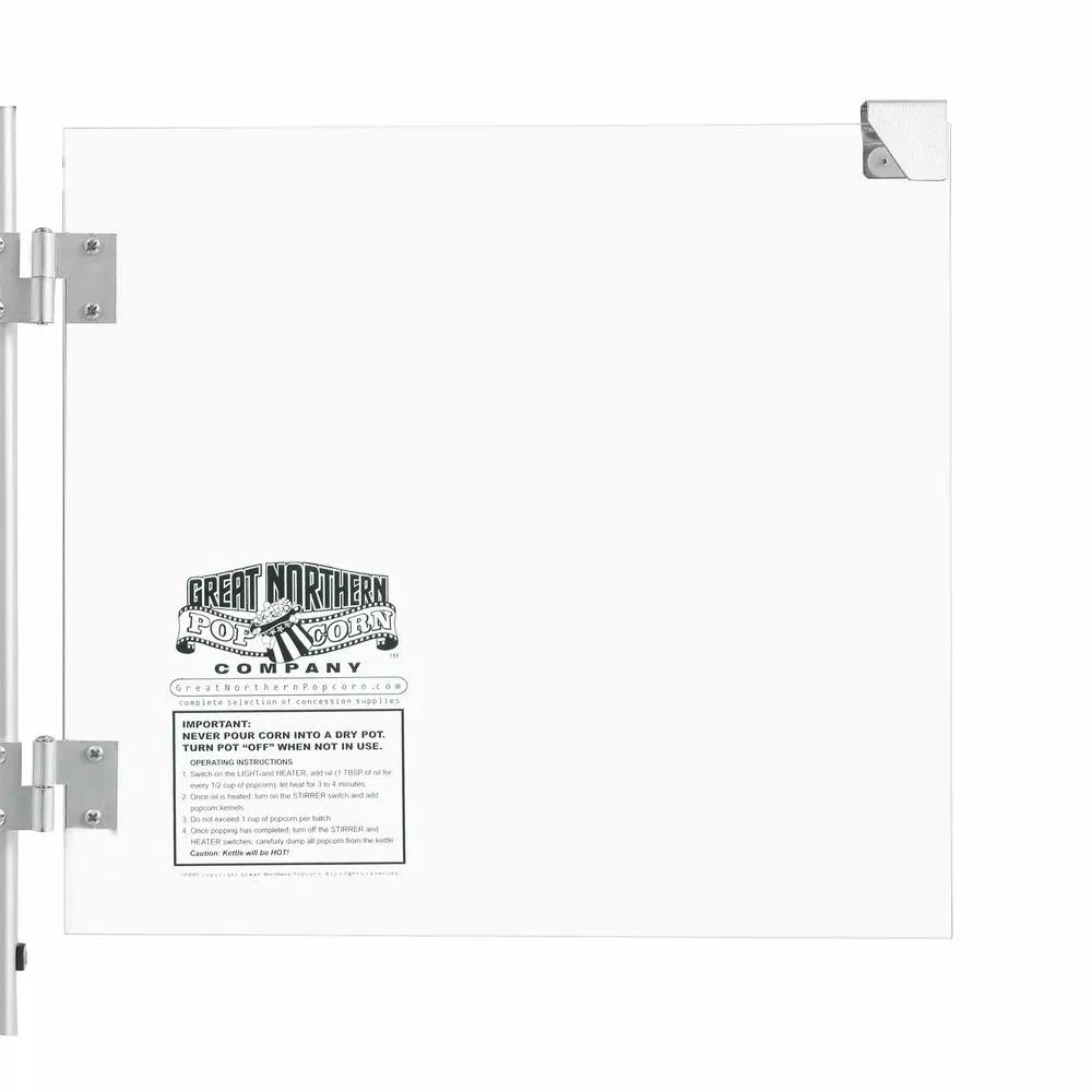 Popcorn Machines Great Northern Foundation 6 Oz. Black Countertop Popcorn Machine - Image 8