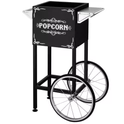 Popcorn Machines Great Northern 4 Oz. – 6 Oz. Black Vintage Popcorn Machine Replacement Cart With Wheels