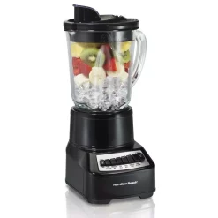 Blenders Hamilton Beach 40 Oz. 14-Speed Black Countertop Blender