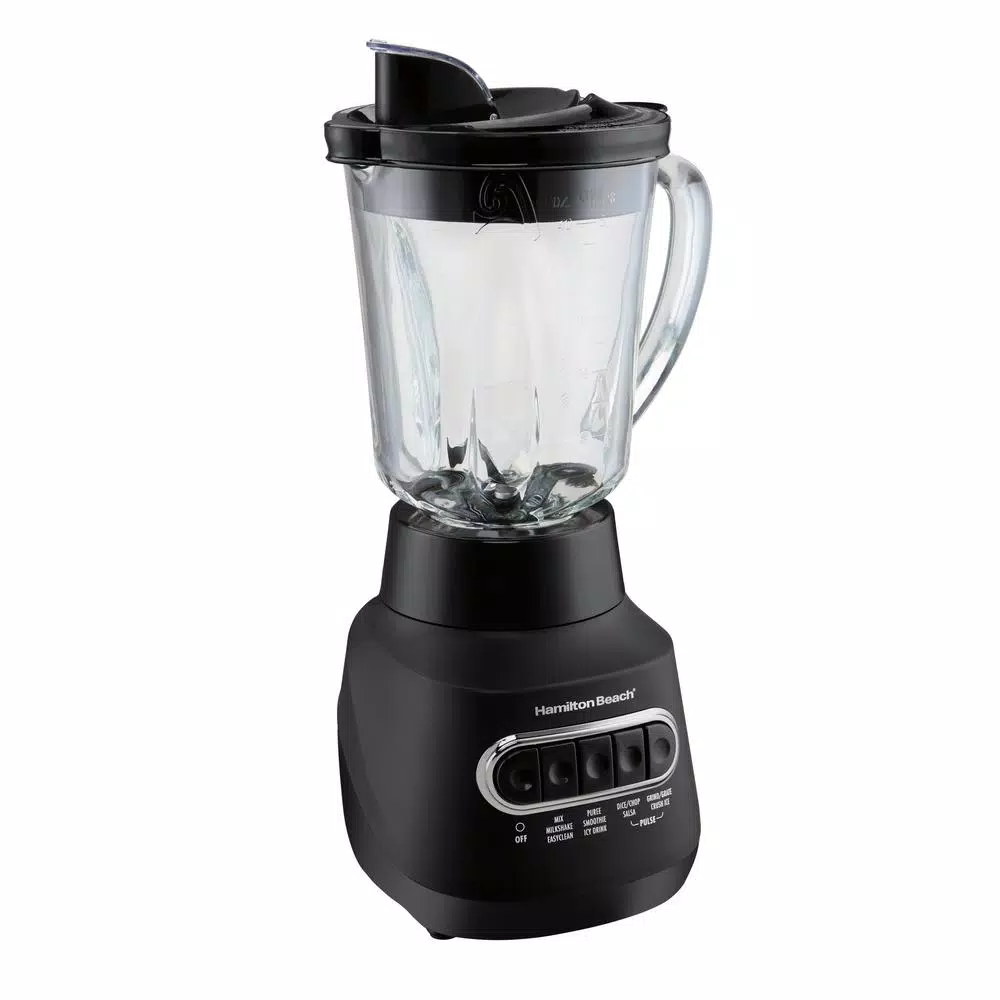 Blenders Hamilton Beach Power Elite 40 Oz. 5-Speed Black Blender