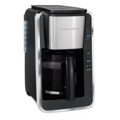 Coffee Makers Hamilton Beach 12-Cup Black Programmable Easy Access Deluxe Coffee Maker