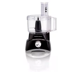 Food Processing Hamilton Beach 8-Cup 2-Speed Black Food Processor And Vegetable Chopper