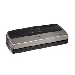 Food Processing Hamilton Beach Nutrifresh Black Food Vacuum Sealer With Extended Seal