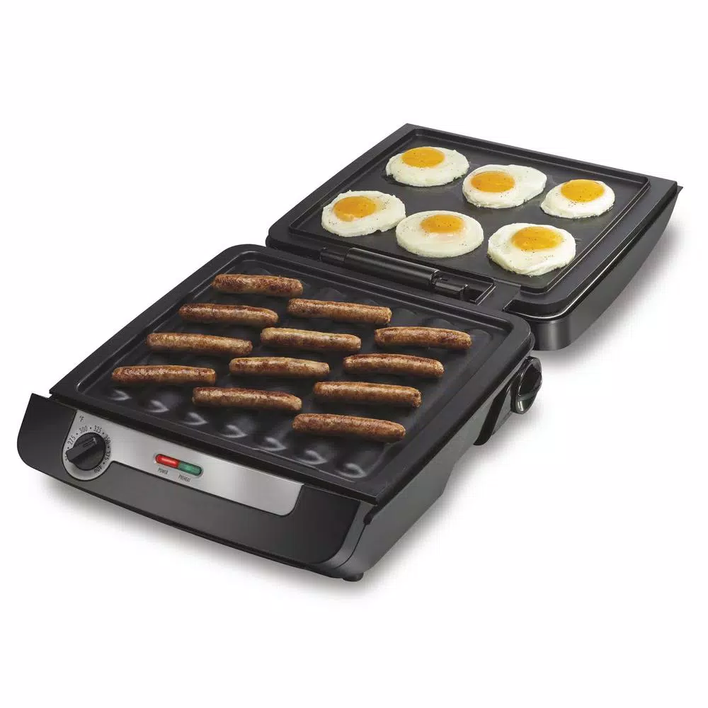Electric Skillets & Indoor Grills Hamilton Beach 3-in-1 Black Multi Grill - Image 3