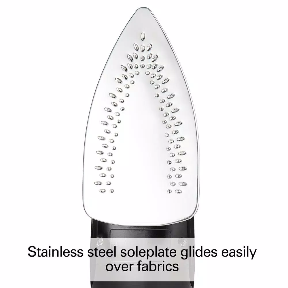 Irons Hamilton Beach Retractable Cord Iron With Stainless Steel Soleplate, Steam, Spray And Blast Settings And Auto Shutoff - Image 7