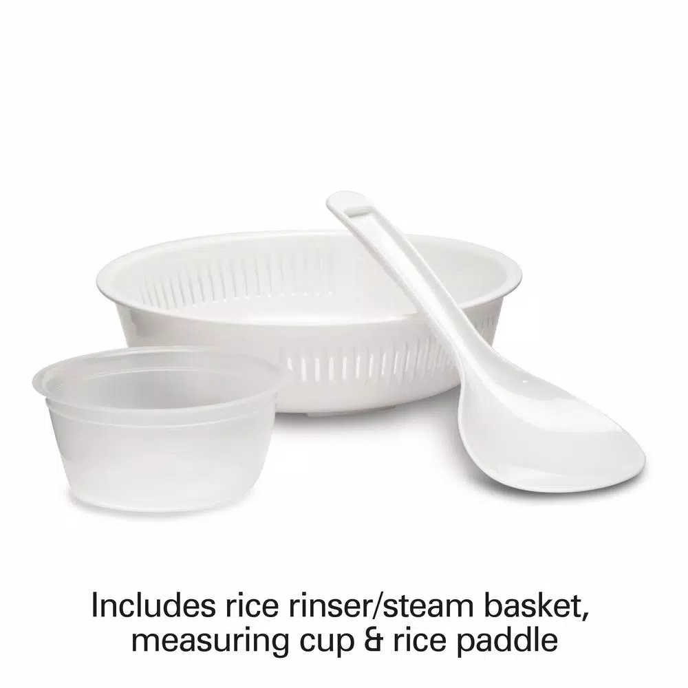 Cookers Hamilton Beach 16-Cup Black Rice Cooker - Image 2