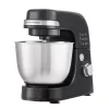 Mixers Hamilton Beach 4 Qt. 7-Speed Black Stand Mixer With Dough Hook, Whisk And Flat Beater Attachments