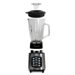 Blenders Koblenz Kitchen Magic Collection 50 Oz. 10-Speed Blending Programs Black Glass Jar Blender