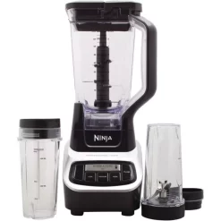 Blenders NINJA Nutri Ninja 72 Oz. 5-Speed Black Professional Blender With 2 Nutri Ninja Cups