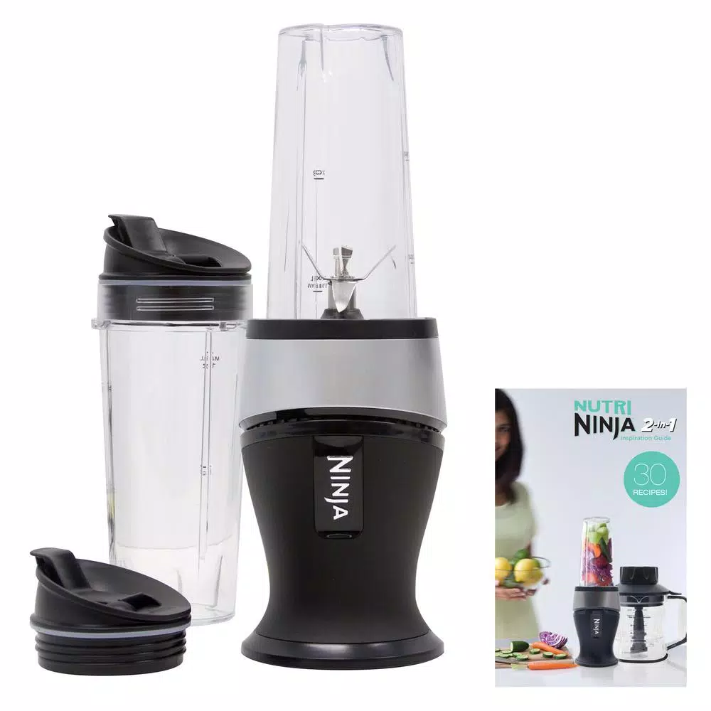 Blenders NINJA Fit 16 Oz. Black Single Speed Single Serve Personal Blender - Image 2