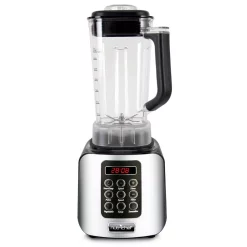 Blenders NutriChef 57 Oz. 5-Speed Black Digital Countertop Blender With Pulse Blend, Adjustable Time And Speed Settings