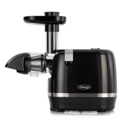 Juicers Omega Cold Press 365-Black Horizontal Slow Masticating Juicer