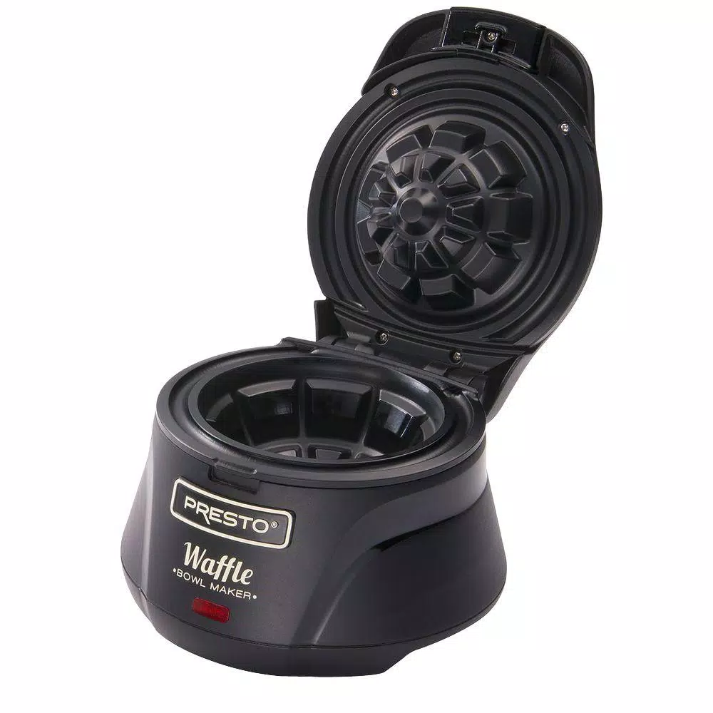 Electric Skillets & Indoor Grills Presto Single Waffle Black Belgian Waffle Cone Maker