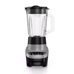 Blenders BLACK+DECKER Multi-Function 48 Oz. 4-Speed Black/Silver Blender With Glass Jar