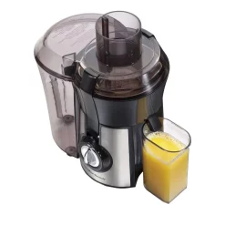 Juicers Hamilton Beach Big Mouth Pro 1 Qt. Black And Stainless Steel Juice Extractor