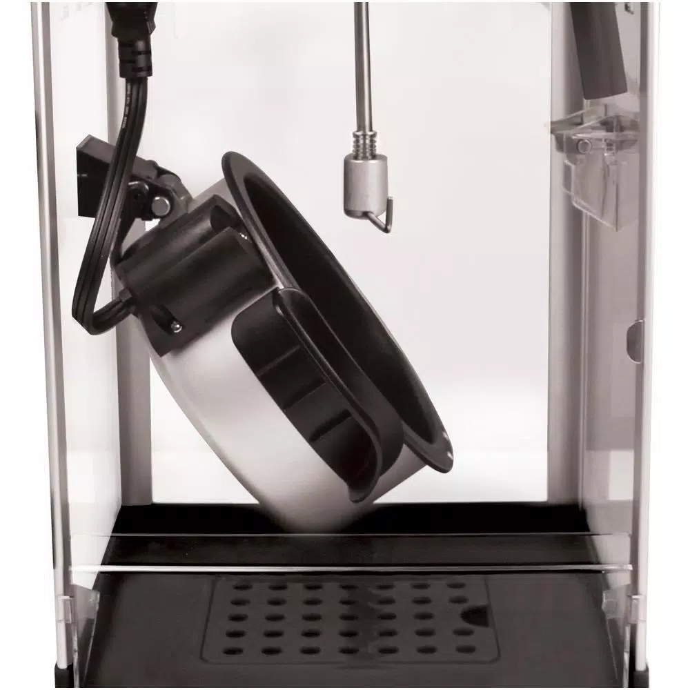 Popcorn Machines West Bend 4-Quart Black Hot Oil Movie Theater Style Popcorn Popper Machine With Nonstick Kettle Includes Measuring Cup And Scoop - Image 3