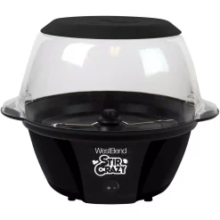 Popcorn Machines West Bend 6 Oz. Black With Improved Butter Melting Stir Crazy Electric Hot Oil Popcorn Popper