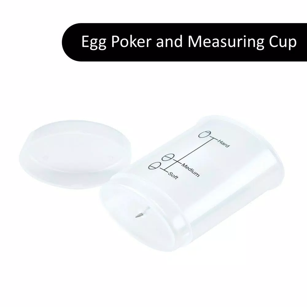 Egg Cookers Brentwood 7-Egg Blue Electric Egg Cooker With Auto Shutoff - Image 6