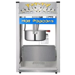 Popcorn Machines Great Northern Pop Heaven 12 Oz. Blue Countertop Popcorn Machine