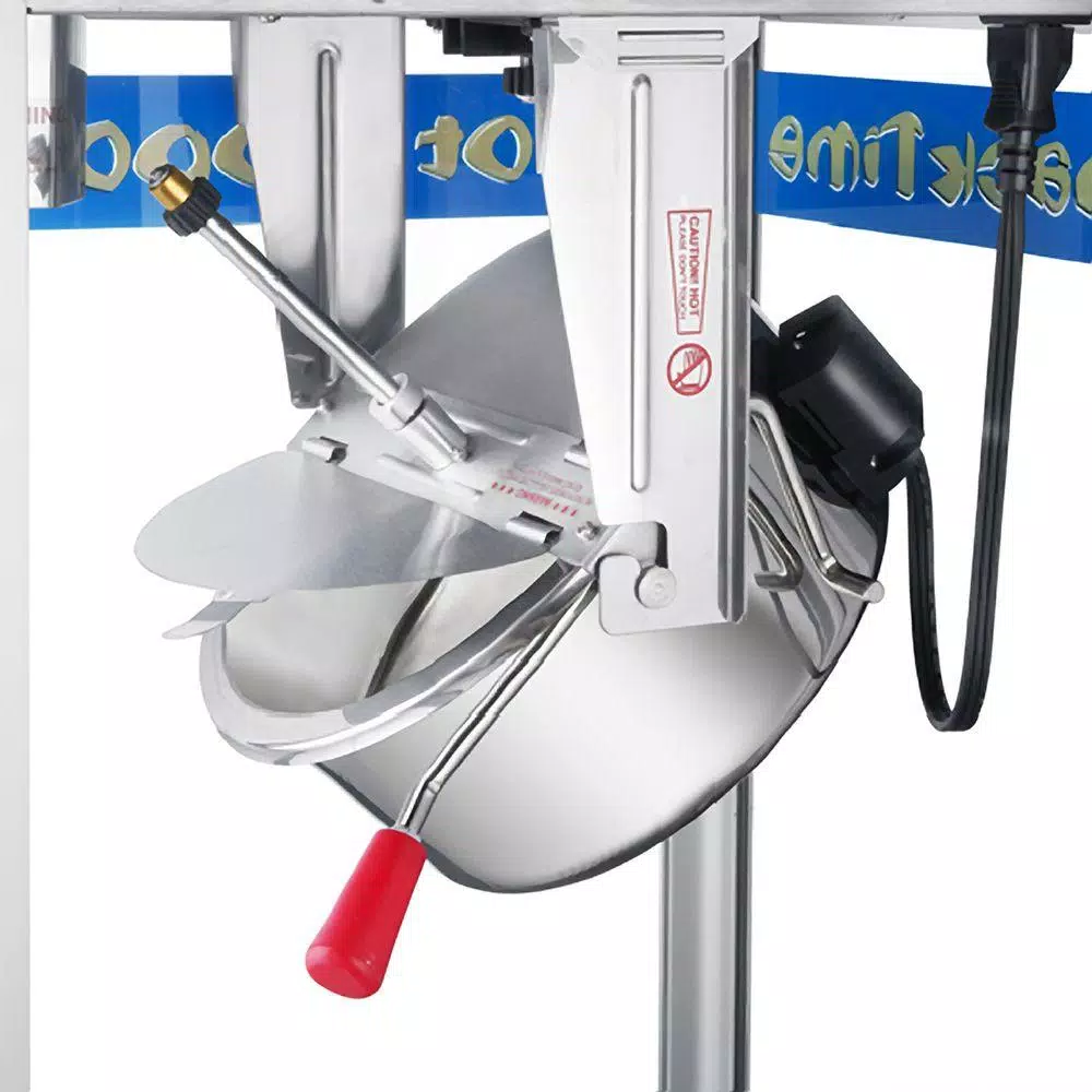 Popcorn Machines Great Northern Pop Heaven 12 Oz. Blue Countertop Popcorn Machine - Image 8