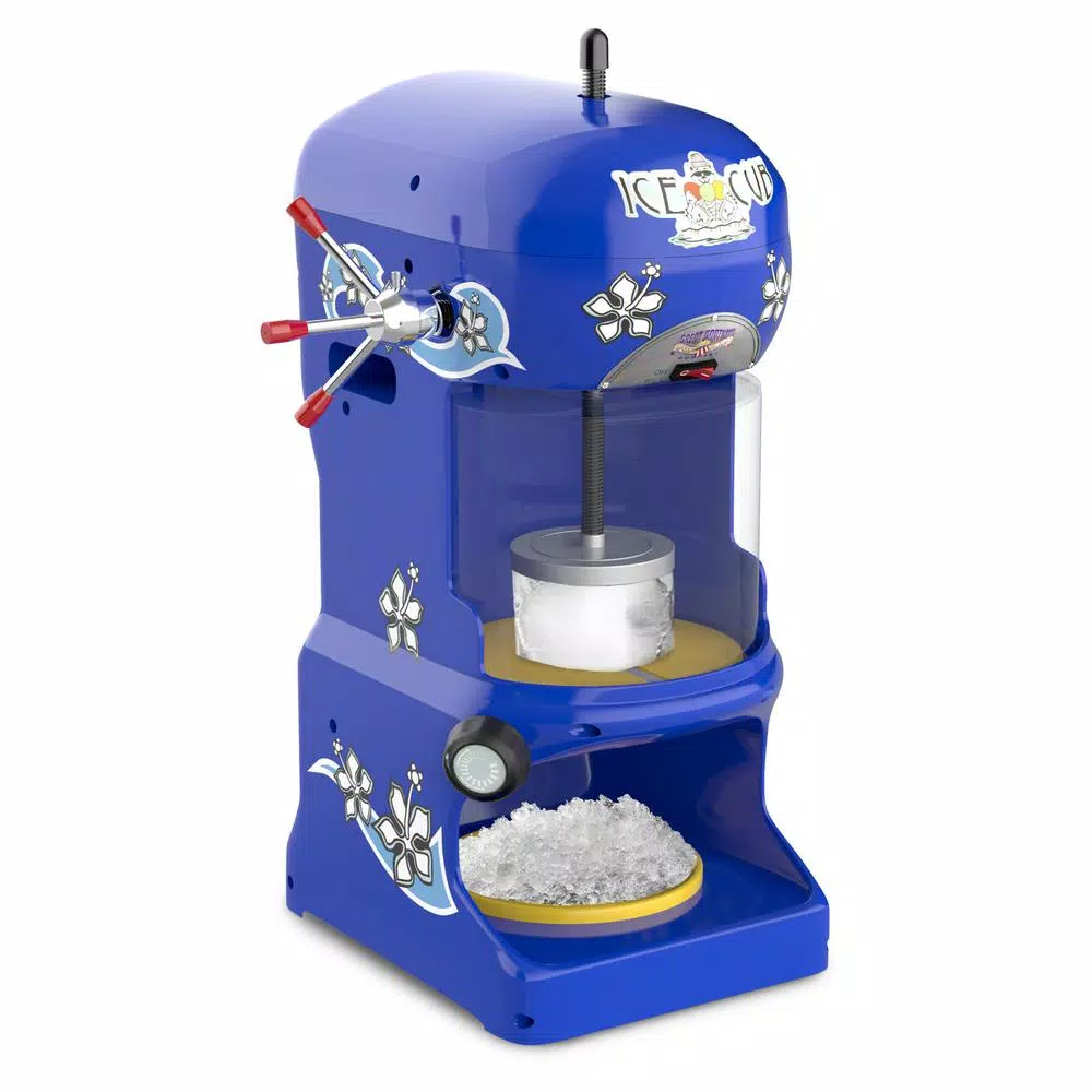 Dessert Makers Great Northern 24 Oz. In Blue Ice Cub Shaved Ice Machine