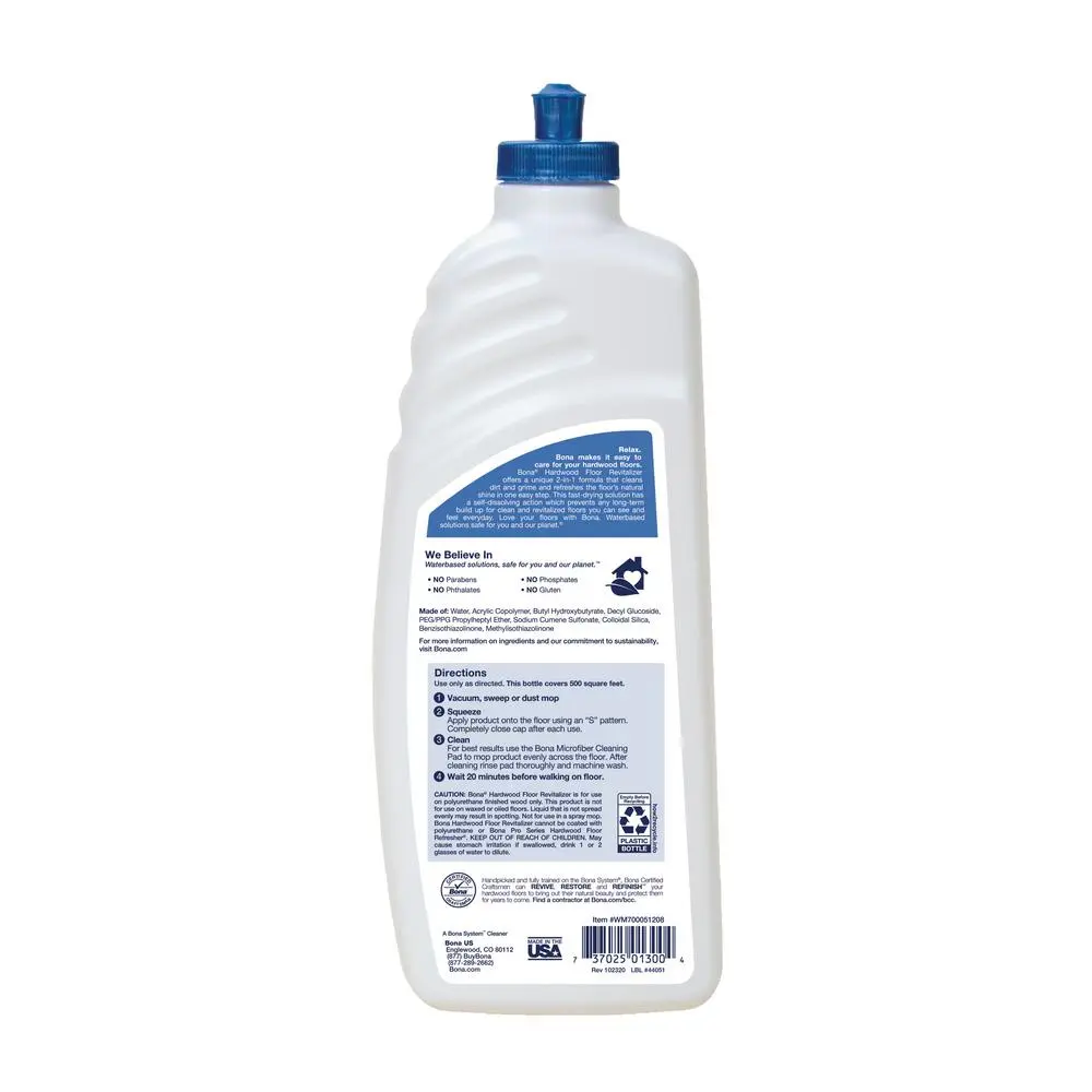 Floor Cleaning Products Bona 32oz Hardwood Floor Cleaner And Revitalizer - Image 2