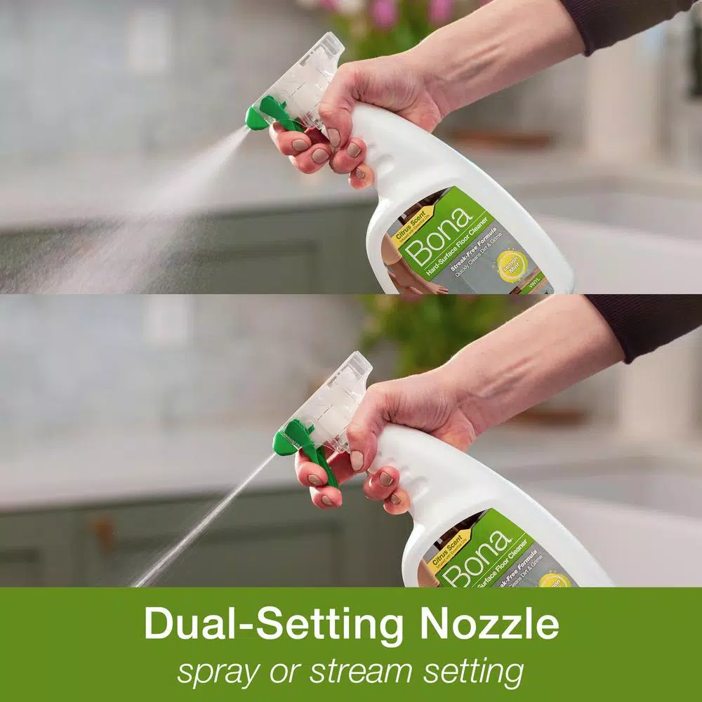Floor Cleaning Products Bona 32 Oz. Lemon Mint Hard-Surface Floor Cleaner - Image 2