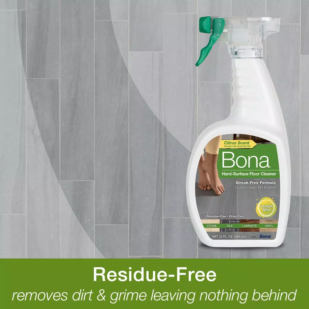 Floor Cleaning Products Bona 32 Oz. Lemon Mint Hard-Surface Floor Cleaner - Image 9