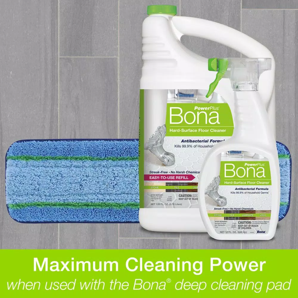 Floor Cleaning Products Bona PowerPlus 128 Oz. Hard-Surface Antibacterial Floor Cleaner Refill - Image 7