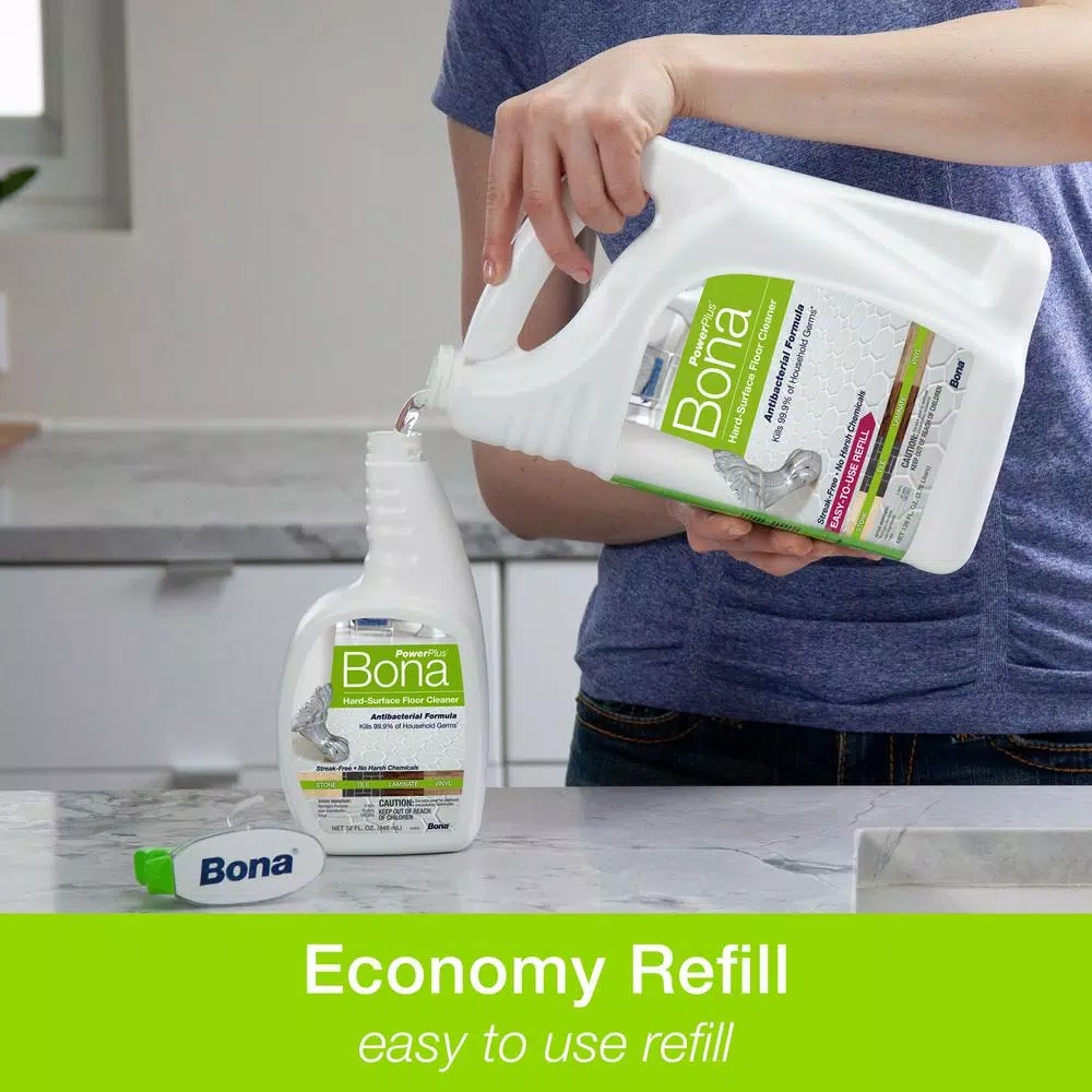 Floor Cleaning Products Bona PowerPlus 128 Oz. Hard-Surface Antibacterial Floor Cleaner Refill - Image 9