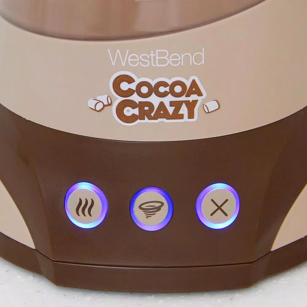 Electric Kettles West Bend Cocoa Crazy 4-Cup Hot Beverage Machine 32 Oz. Brown With Removable Pitcher Easy Serving And Nonstick For Easy Cleanup - Image 5