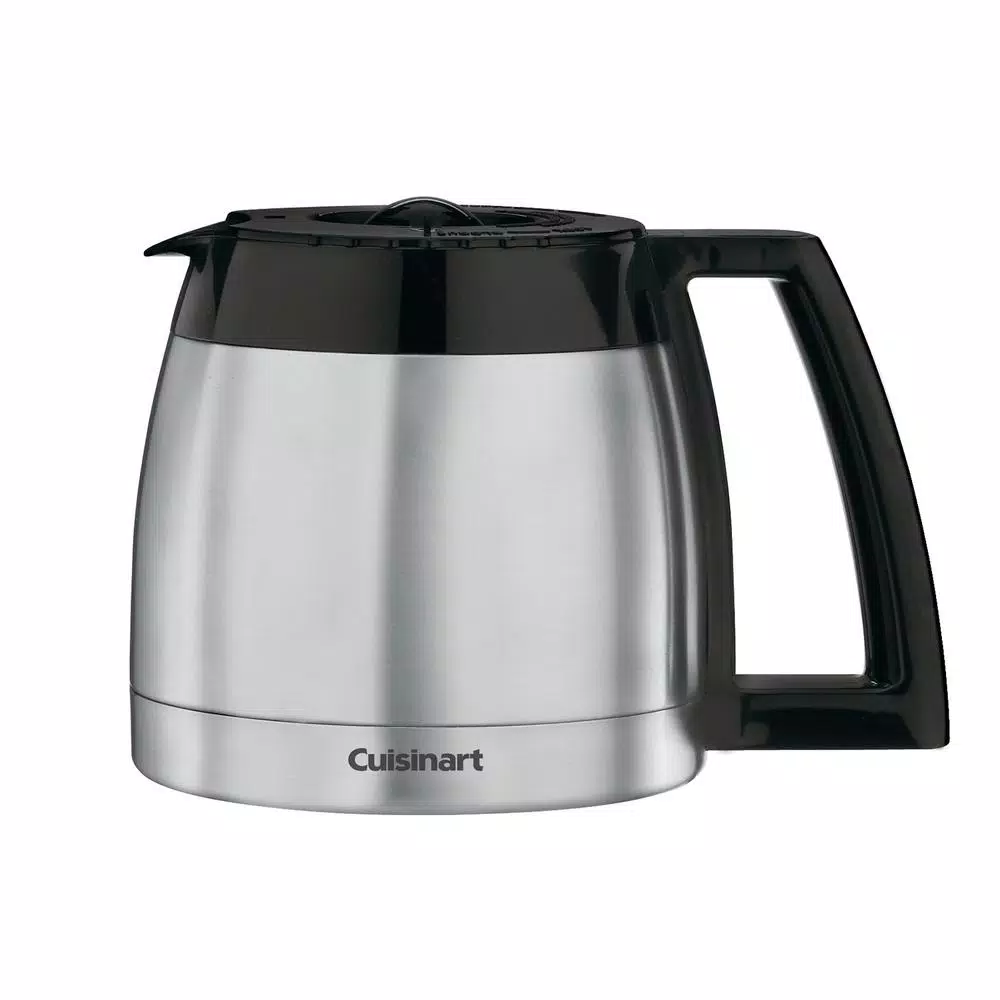 Coffee Makers Cuisinart Grind And Brew 10-Cup Brushed Chrome Drip Coffee Maker With Thermal Carafe - Image 2