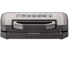 Food Processing CASO VC 300 Brushed Black Stainless Steel Food Vacuum Sealer