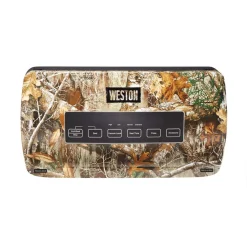 Food Processing Weston Realtree Edge Camouflage Food Vacuum Sealer With Roll Storage And Bag Cutter