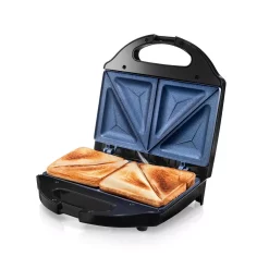 Electric Skillets & Indoor Grills GRANITESTONE Classic Blue Non-Stick Diamond Infused Sandwich Maker