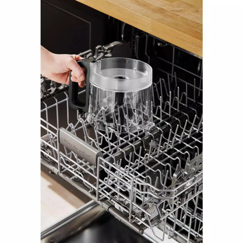 Food Processing KitchenAid 7-Cup 3-Speed Contour Silver Food Processor With Locking Lid - Image 4