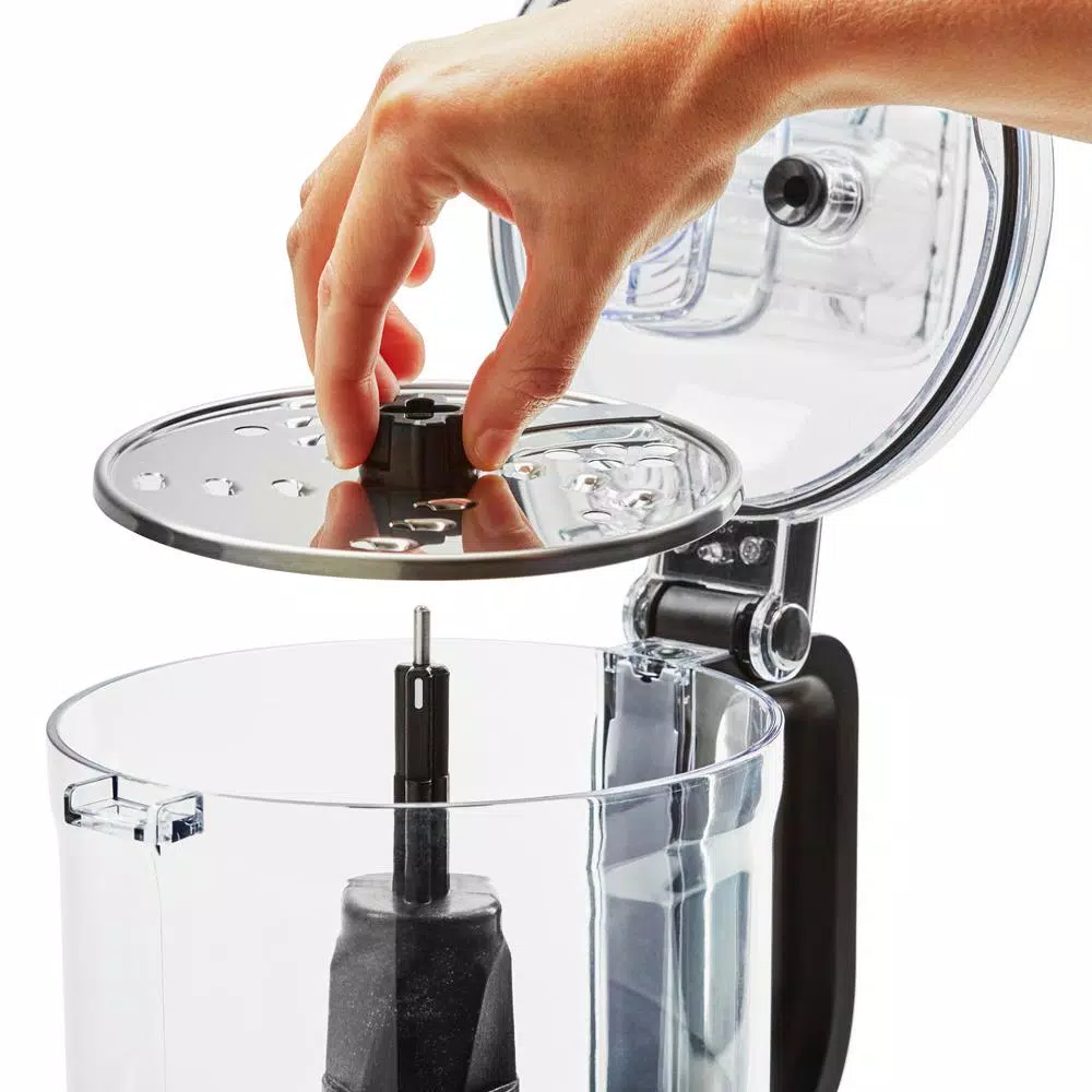 Food Processing KitchenAid 7-Cup 3-Speed Contour Silver Food Processor With Locking Lid - Image 2